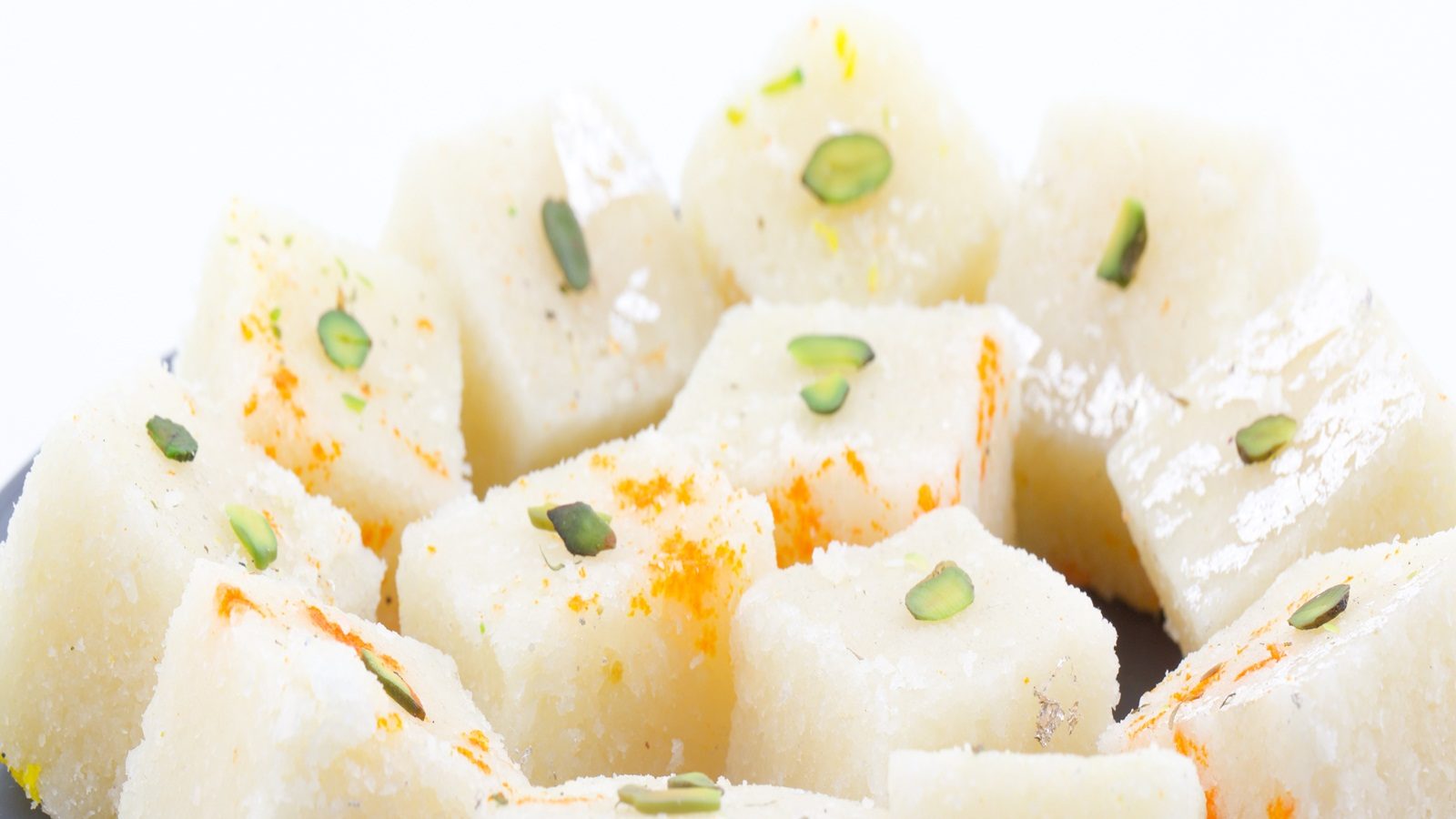 Indian,Popular,Sweet,Food,Khopara,Pak,Or,Coconut,Burfi,Made