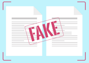 fake document