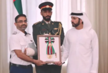 Photo of फ्लाईदुबई फ्लाइट के हीरो कैप्टन स्मित मच्छर का UAE में सम्मान