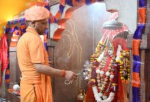 Photo of गोरक्षपीठ में वैदिक विधि विधान से शारदीय नवरात्र के विशेष अनुष्ठान का शुभारंभ